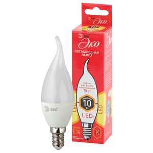 ������������ ����� ECO LED BXS-10W-827-E14 ��� (����, ����� �� �����, 10��, ����, E14) ��� ������: �0040885