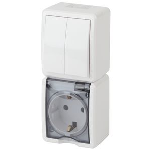 11-7408-01 ��� ���� �������+����. �����. ����. IP54, 16A(10AX)-250�, ��, ��� �������, ����� ��� ������: �0036006
