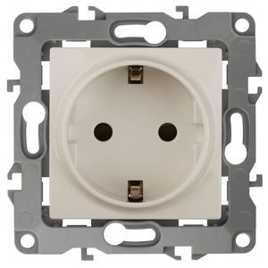 12-2002-02 ��� ������� 2P+E Schuko �� ��������, 16A-250�, IP20, ��� �.�����, ���12, �������� ����� ( ��� ������: �0036441