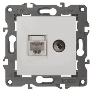 14-3110-01 ��� ������� RJ45+TV, IP20, ����� ��� ������: �0034314