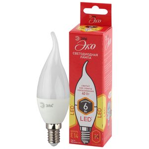 ������������ ����� ECO LED BXS-6W-827-E14 ��� (����, ����� �� �����, 6��, ����, E14) ��� ������: �0040881