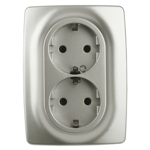 12-2108-15 ��� ������� 2X2P+E Schuko �� ��������, 16A-250�, IP20, ���12, ��������� ��� ������: �0036451