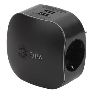 ��� ������� SP-3e-USB-BLACK 3�� 220V + 2xUSB 2100mA, c ������, �� �� (������) ��� ������: �0046364