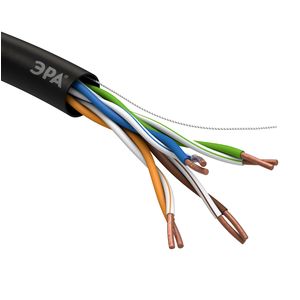 ��� ��� ������ ����� ���� U/UTP 4x2x24AWG Cat5e CU PE OUTDOOR 305� SIMPLE ��� ������: �0044427