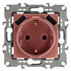 12-4109-14 ��� ������� 2P+E 16A-250�, ����. � 2xUSB 5�-3�, ���12, ���� ��� ������: �0047848