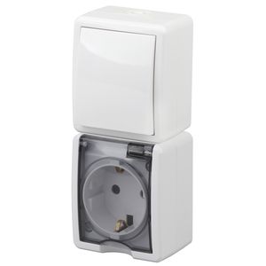 11-7407-01 ��� ���� �������+����. ����. IP54, 16A(10AX)-250�, ��, ��� �������, ����� ��� ������: �0036004