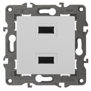 14-4110-01 ��� ���������� �������� USB, 230�/5�-2100��, IP20, ��� Elegance, ����� ��� ������: �0034358