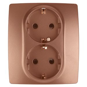 12-2104-14 ��� ������� 2X2P+E Schuko �� ��������, 16��-250�, ���12, ���� (6/60/1500)