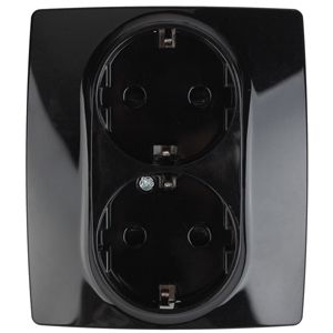 12-2104-06 ��� ������� 2X2P+E Schuko �� ��������, 16��-250�, ���12, ������ (6/60/1680)