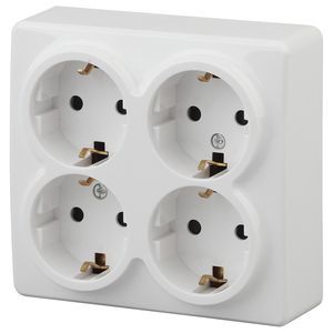 11-2211-01 ��� ������� 4�2P+E Schuko �� ��������, 16��-250�, ��, ��� �������, ����� (8/80/1600)