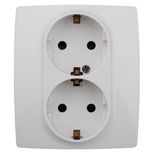 12-2104-01 ��� ������� 2X2P+E Schuko �� ��������, 16��-250�, ���12, ����� (6/60/1680)